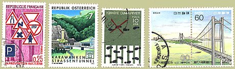 znamke tematske zbirke cestni promet